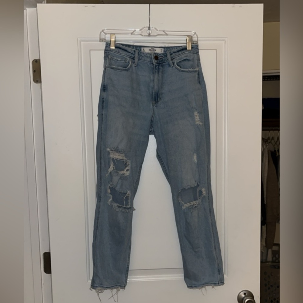 Vintage Stretch Hollister Curvy High-Rise Mom Jeans size 3R w26 w27